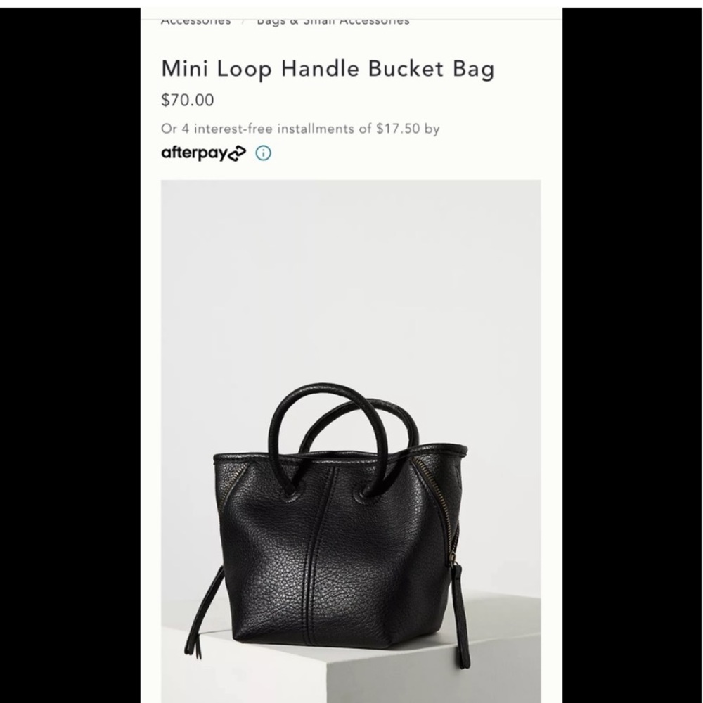 ISO!!! - Mini Loop Handle Bucket Bag